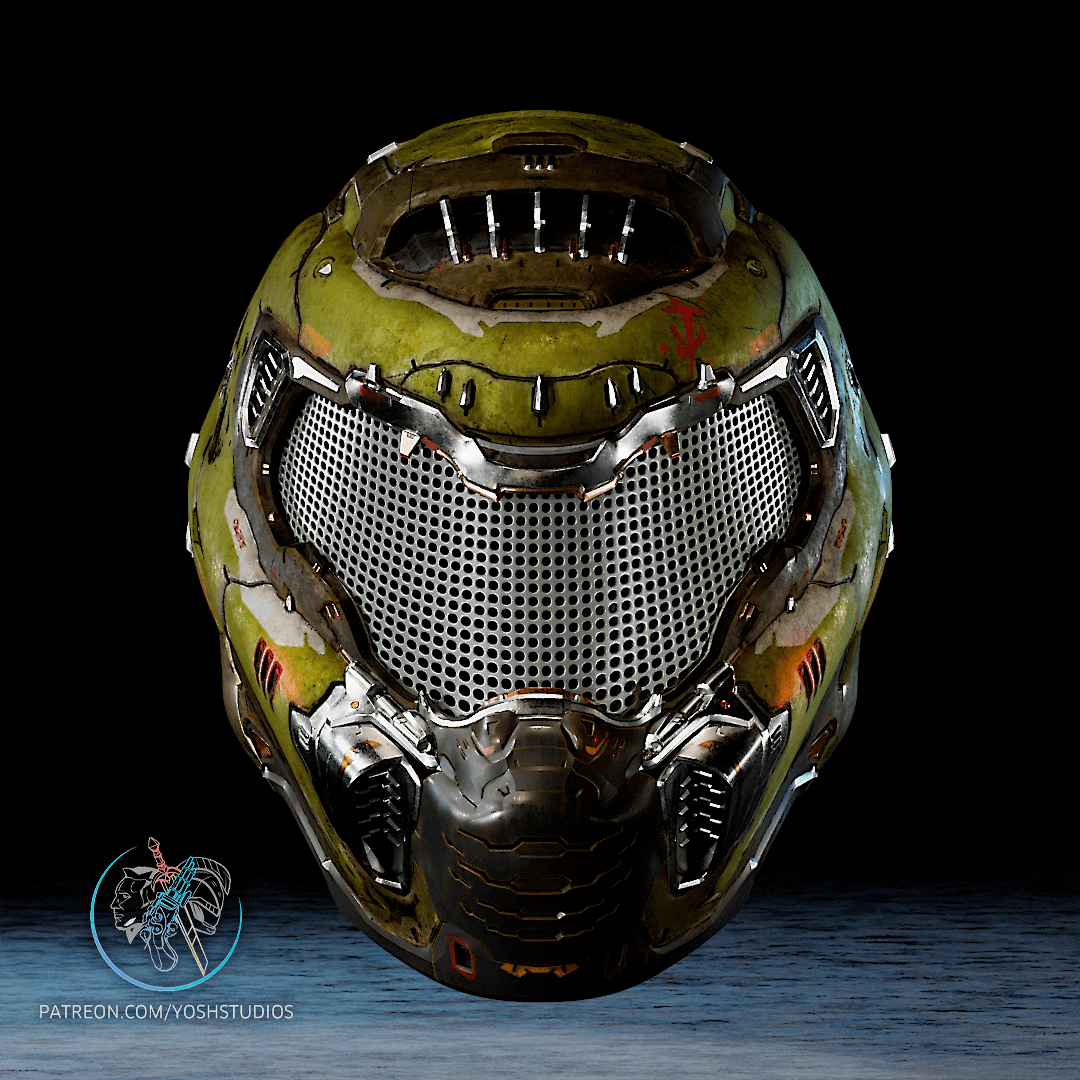 Eternal Helmet 3D Printer File STL 3d model