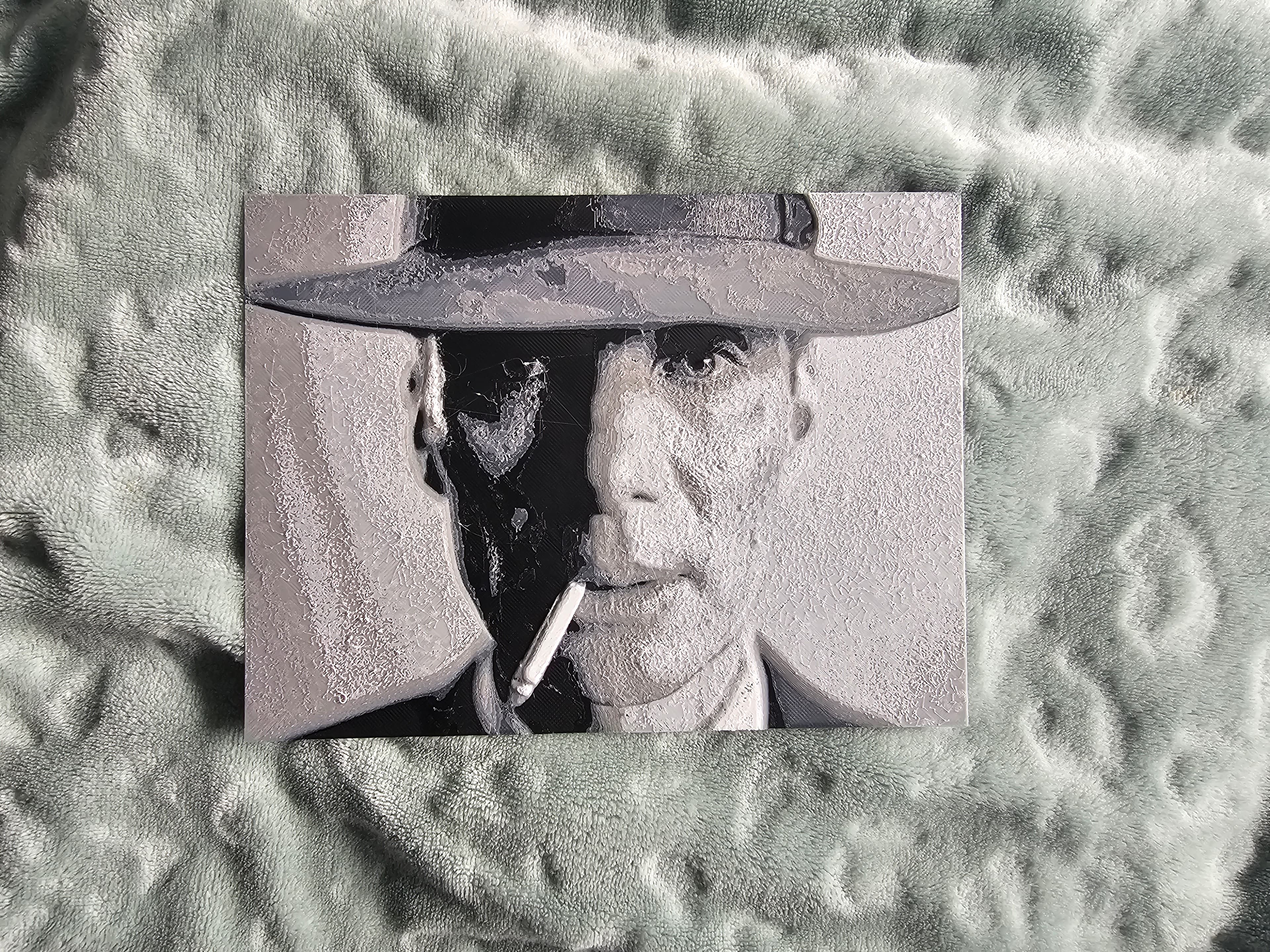 Oppenheimer 3 Colour Filament Painting 3d model