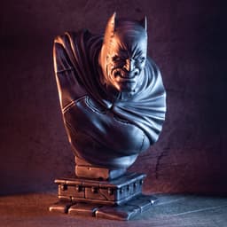 The Dark Knight bust (fan art) 3d model