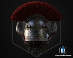 Caesar's Legion Lacerta Legate Helmet - 3D Print File 3d model