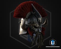 Caesar's Legion Lacerta Legate Helmet - 3D Print File 3d model