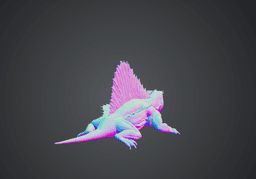 DIMETRODON 3d model