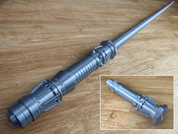 Rey's Collapsing Lightsaber 3d model