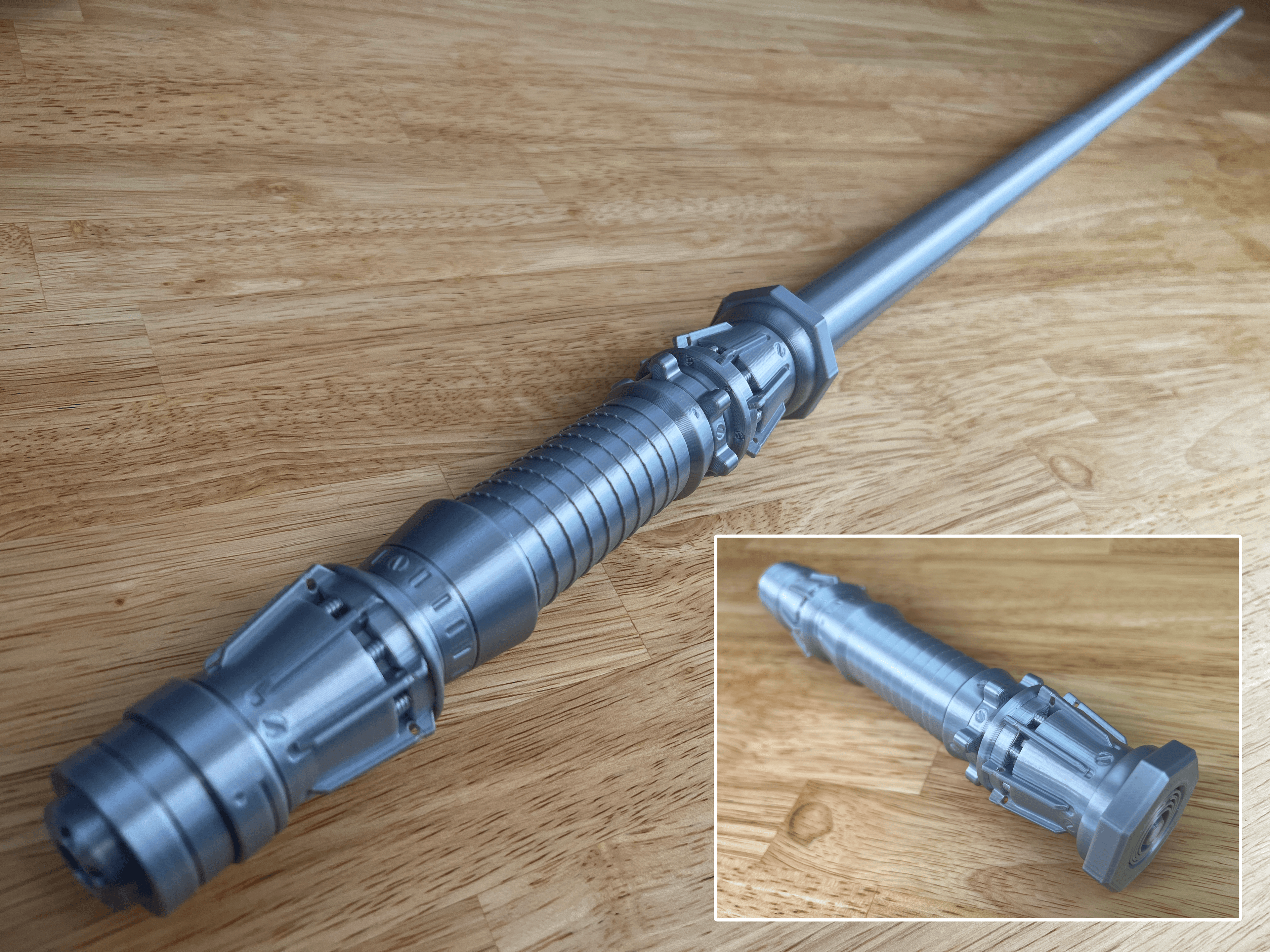 Rey's Collapsing Lightsaber 3d model