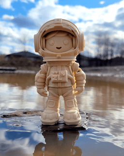 ASTROPAL - The cute astronaut 3d model