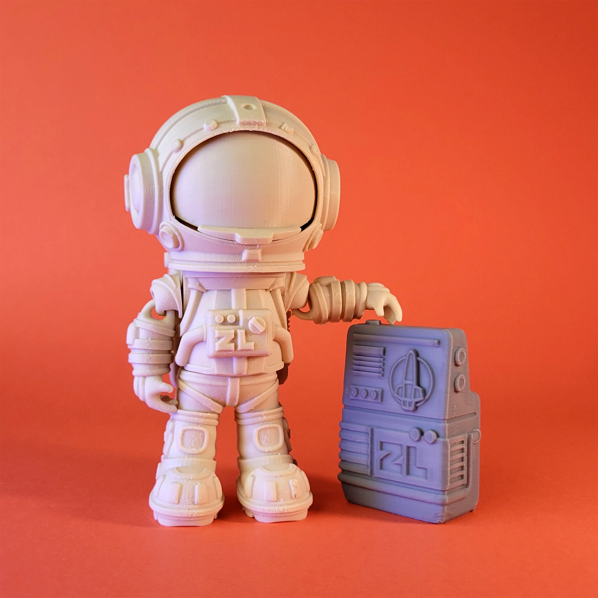ASTROPAL - The cute astronaut 3d model