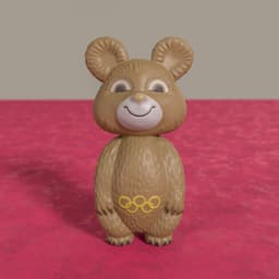 Olympic Bear 3d model