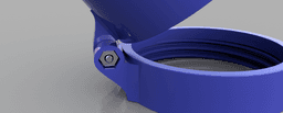 AirUp bottle cap with M3 screw 3d model