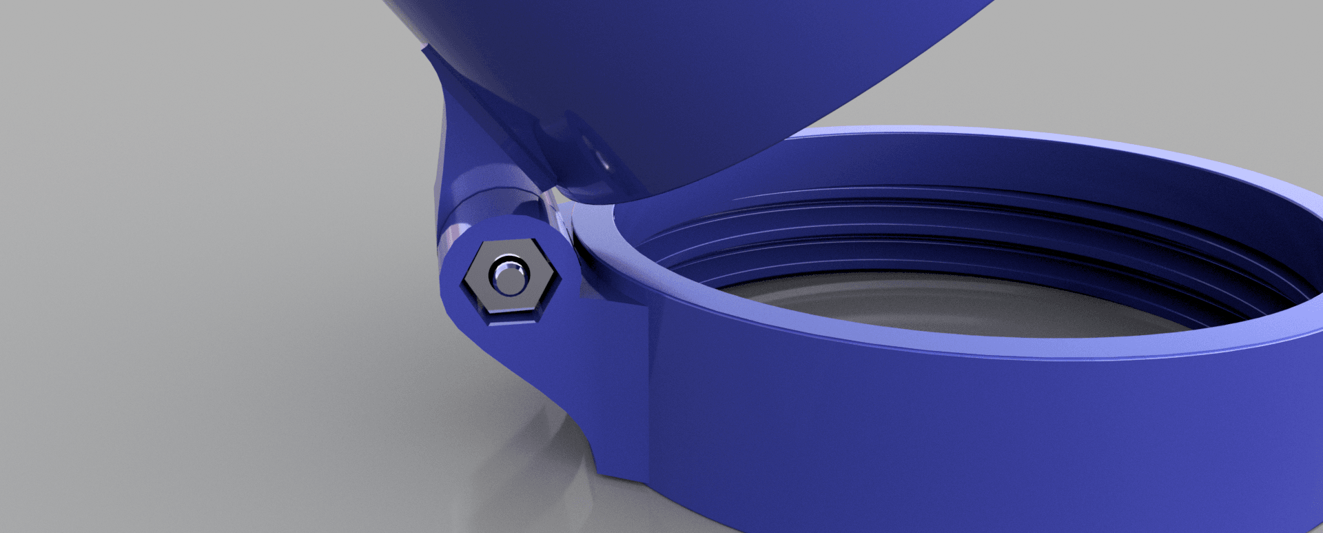 AirUp bottle cap with M3 screw 3d model
