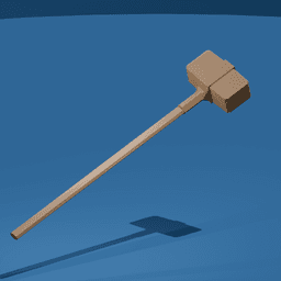 Bronze War Hammer v2 3d model