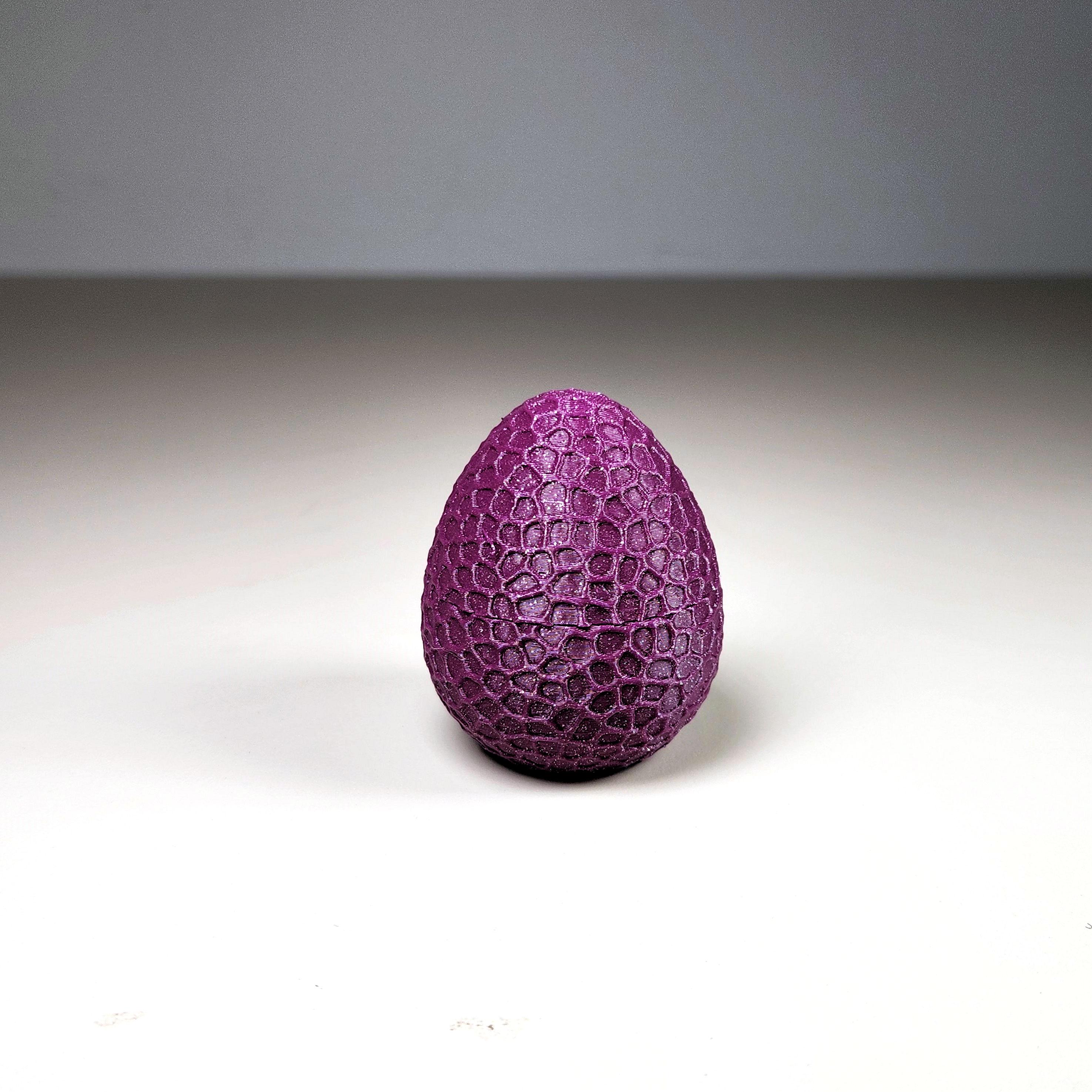 Voronoi Egg Gift Pot 3d model