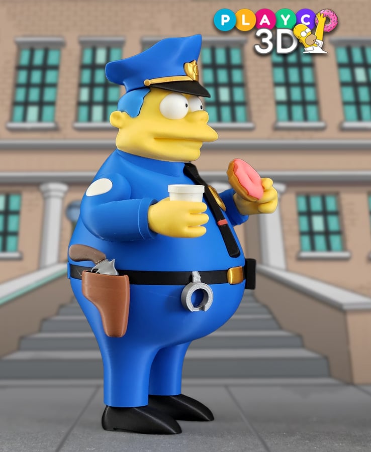 Chief Wiggum 3d model