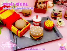 Mini Meal Clickers + Mini Collab x SugarPaws3D 3d model
