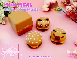 Mini Meal Clickers + Mini Collab x SugarPaws3D 3d model