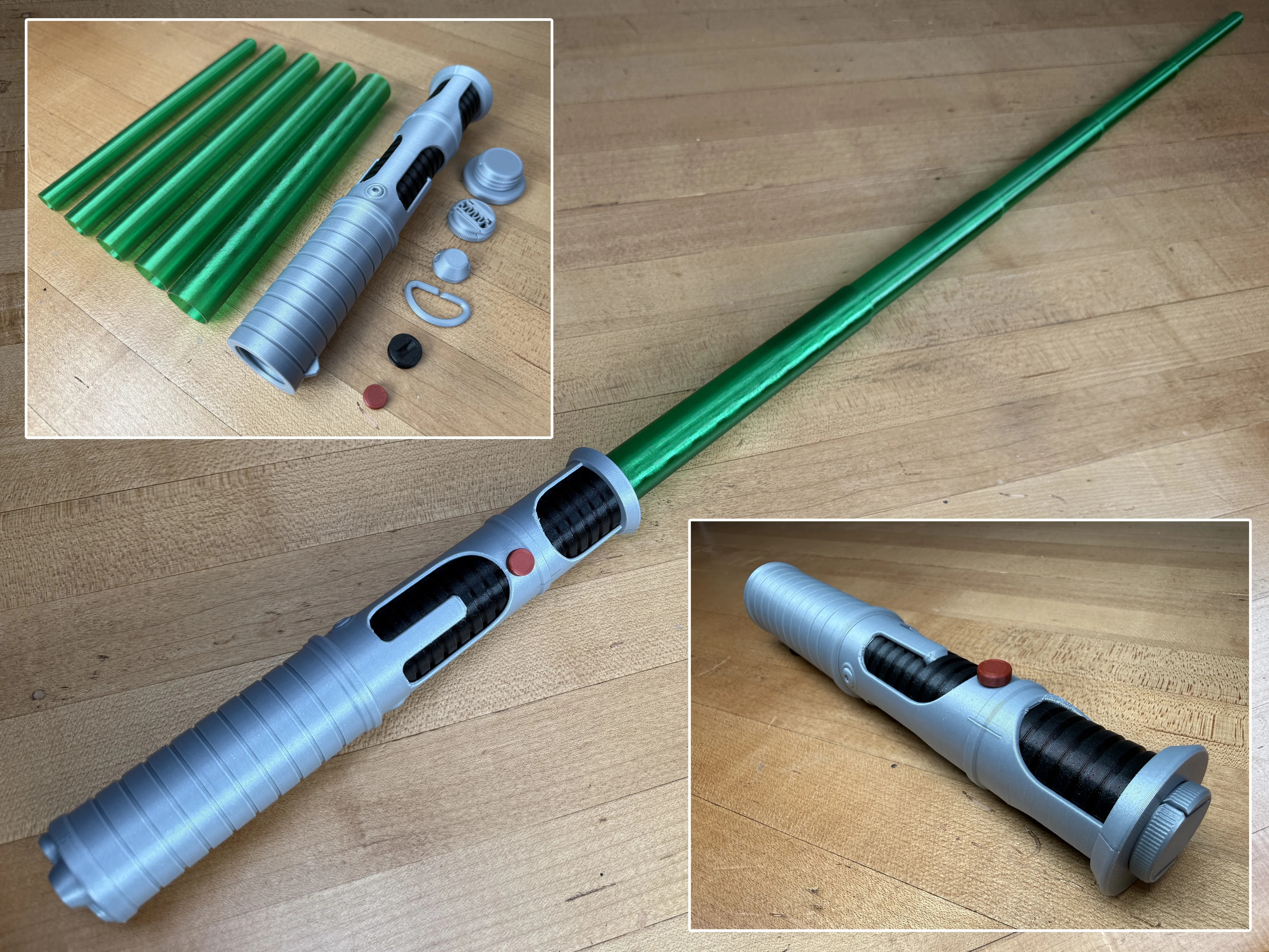Quinlan Vos Collapsing Lightsaber 3d model