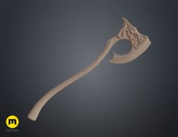 Euron Greyjoy's Axe - Game of Thrones 3d model