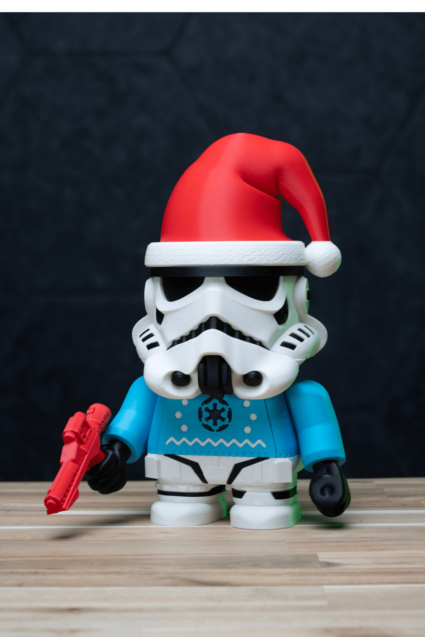 Christmas Stormchunker - Star Wars Stormtrooper Kit | No Supports, No AMS, No Glue 3d model