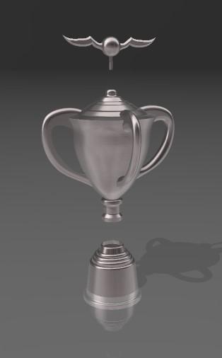 Inter-House Quidditch Cup 3d model