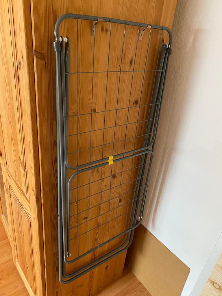 Clothes dryer stand/rack/hook + lock 3d model