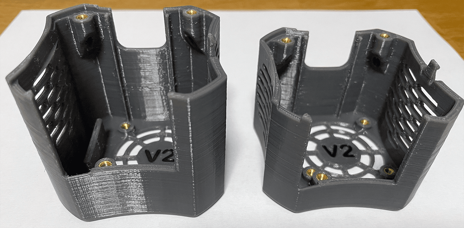 Ender 3V2 Hotend Fan Cover Housing Duct 3d model