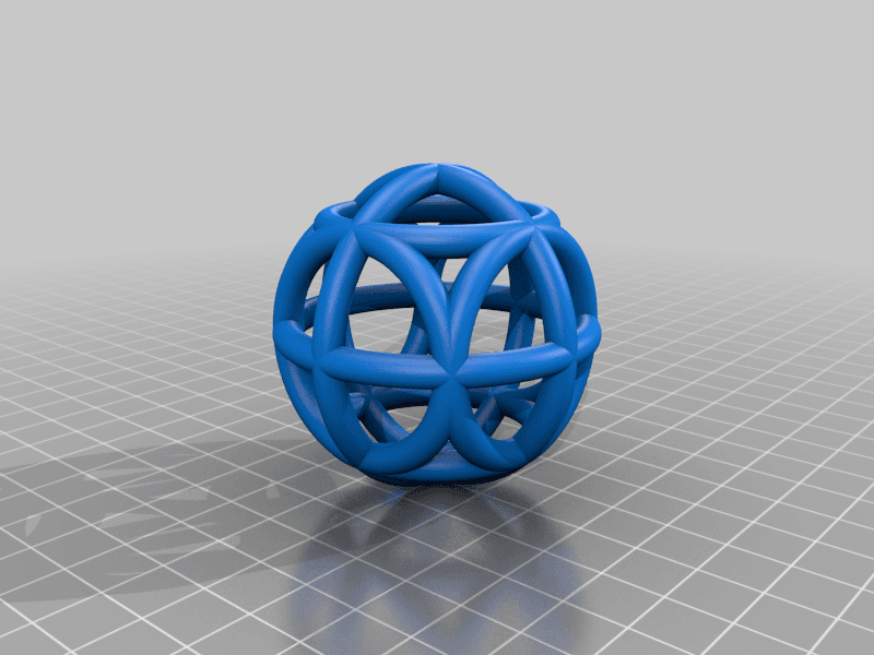 Sphere of pipes 3d model