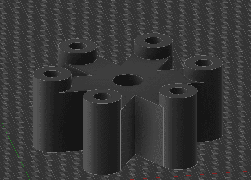 Microswiss Flowtech Nozzle Holder. 3d model