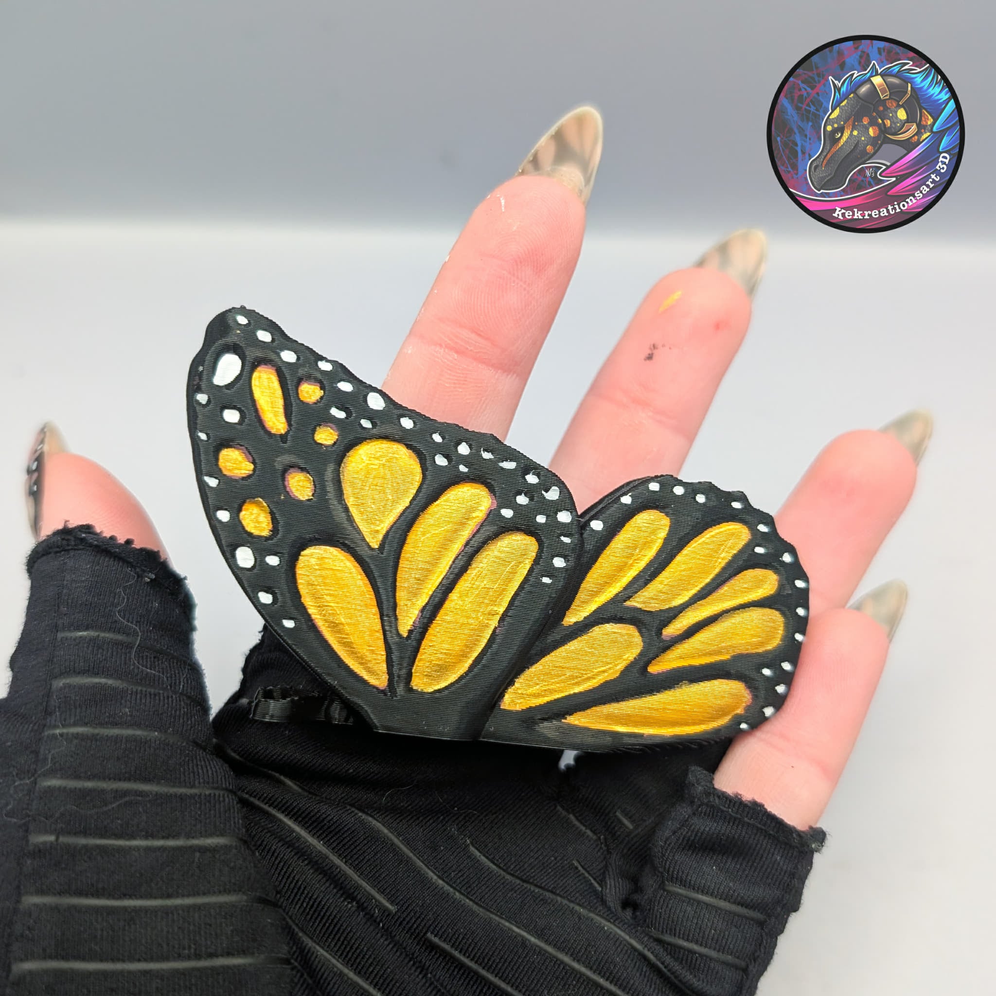 wall butterflies 3d model