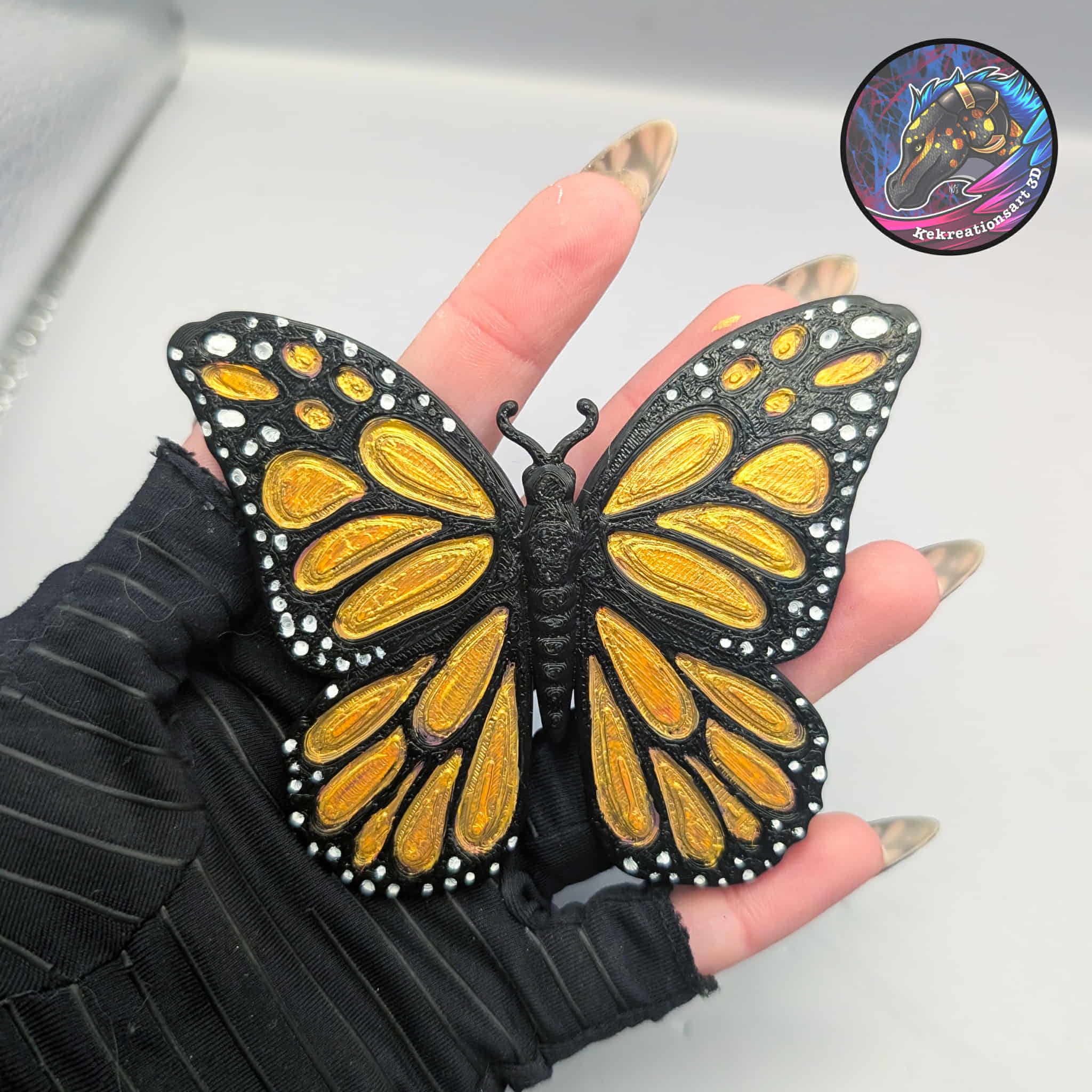 wall butterflies 3d model