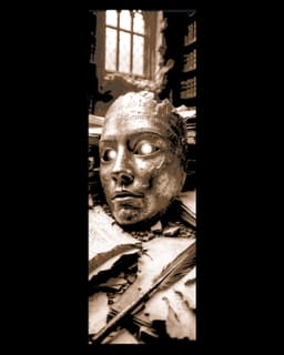 Discovery and Questions - Archeology and the Mystery Golden Mask - Set of Bookmarks 3d model