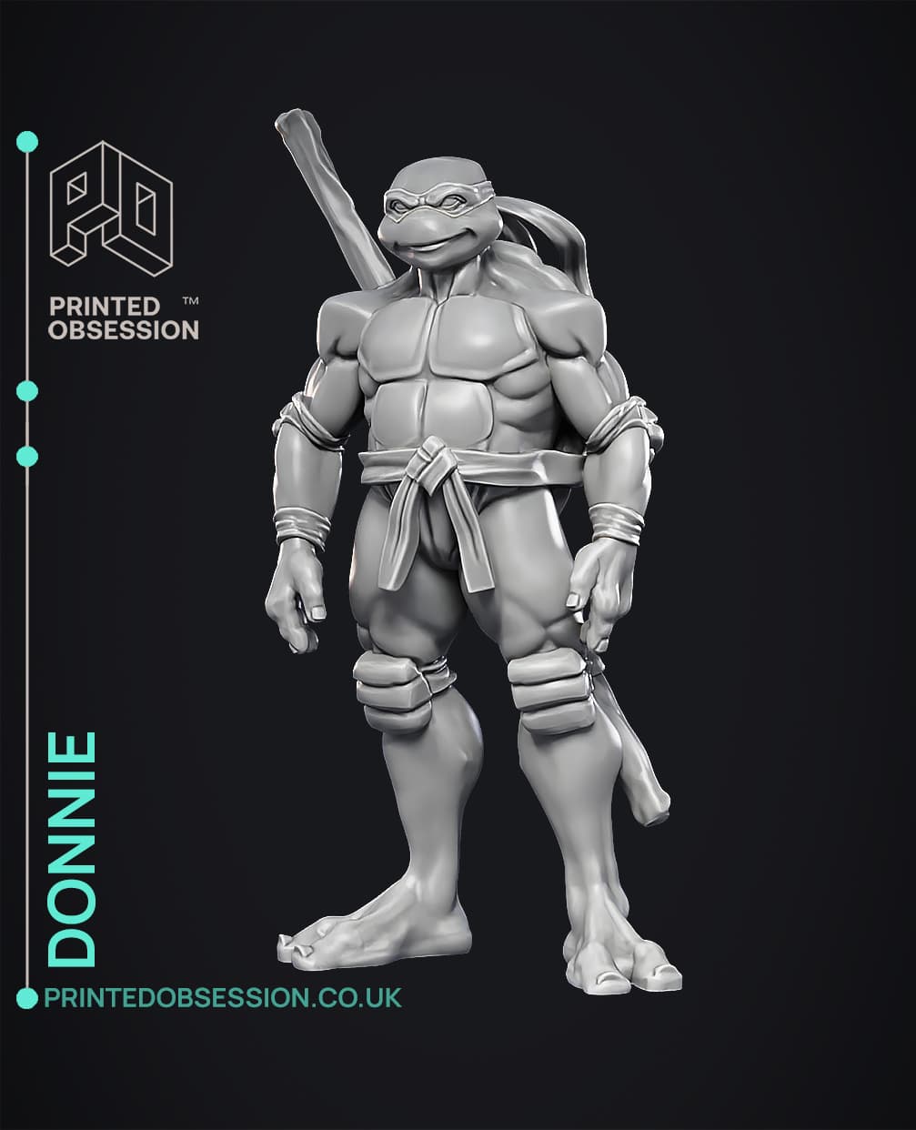 Donnie R Model Donnie - TMNT - Fan Art - 3D model by printedobsession on Thangs