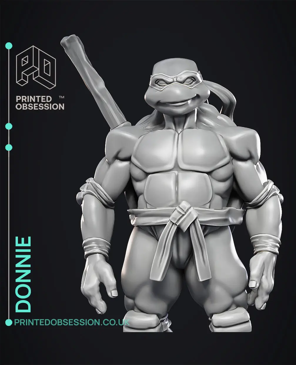Donnie R Model Donnie - TMNT - Fan Art - 3D model by printedobsession on Thangs ...