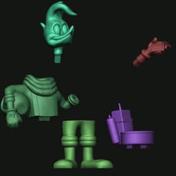 Woody Woodpecker Astronaut 3d model