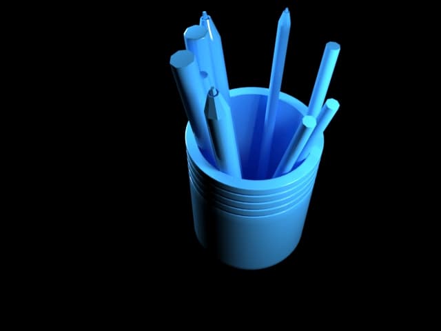pen support.stl 3d model