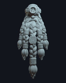 Thorek Tanglebeard v2 3d model