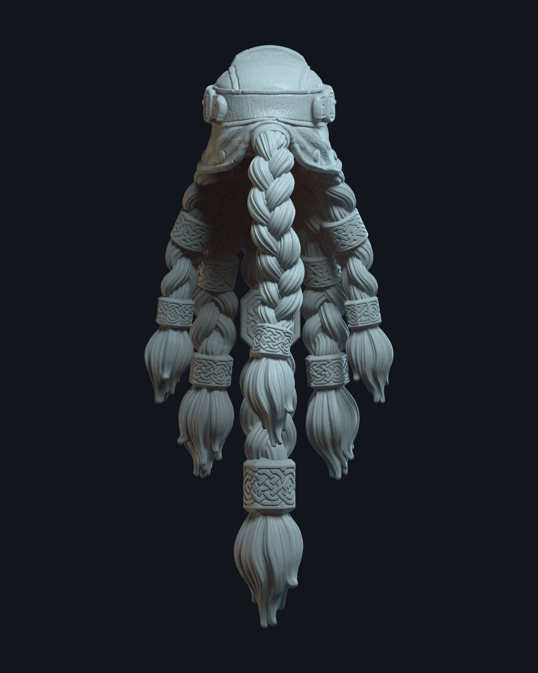 Thorek Tanglebeard v2 3d model
