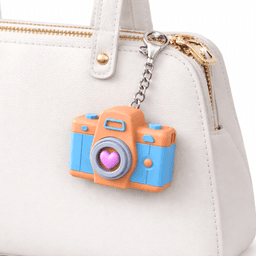 Camera Photo Frame Keychain | Custom Picture Keyring | Instax Mini Fidget Cam 3d model