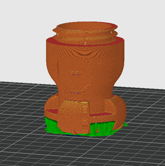 Fallout Fusion Core Replica / Container / Multi-parts 3d model