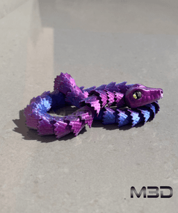 Flexi Viper / no supports / 3mf included 3d model