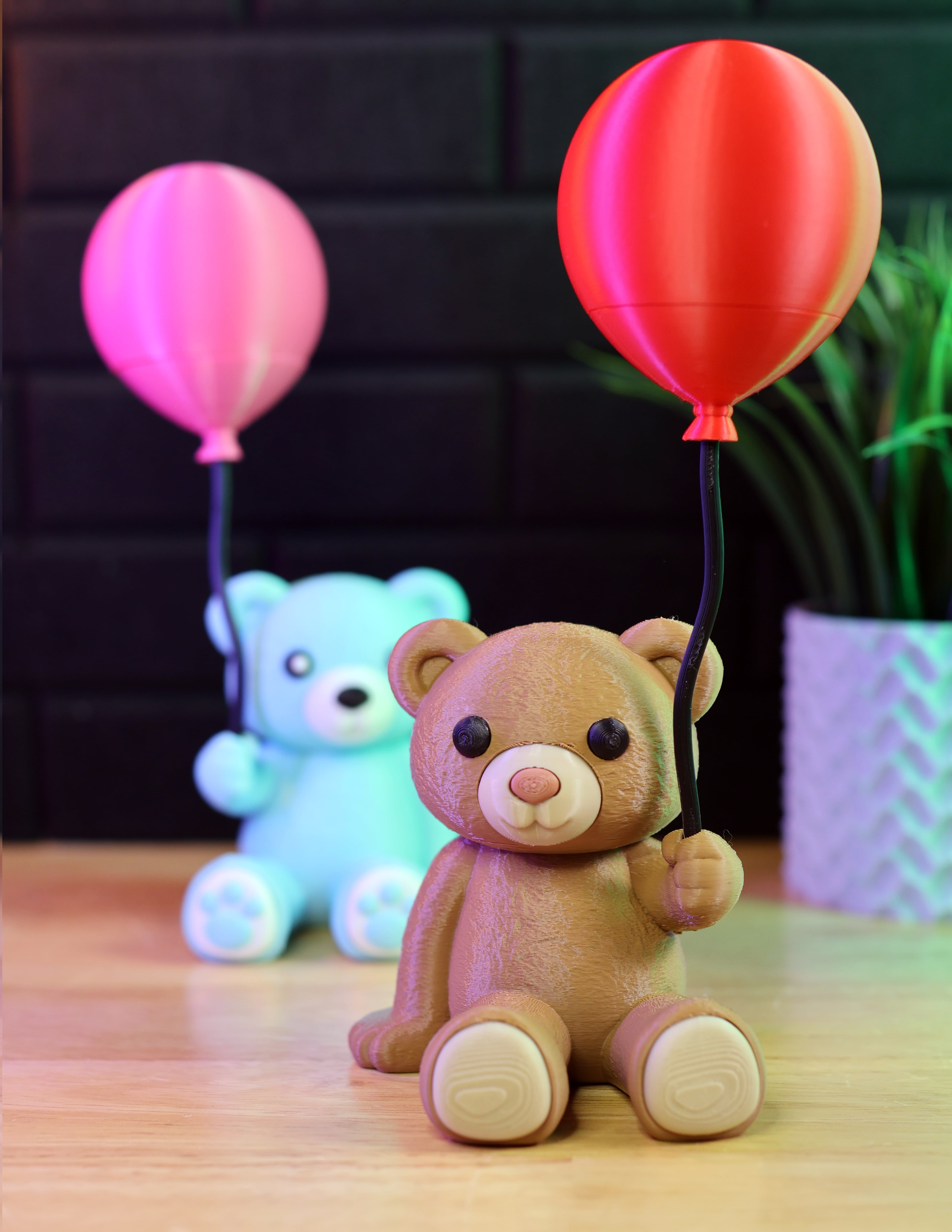Teddy Bear Ring Box 3d model