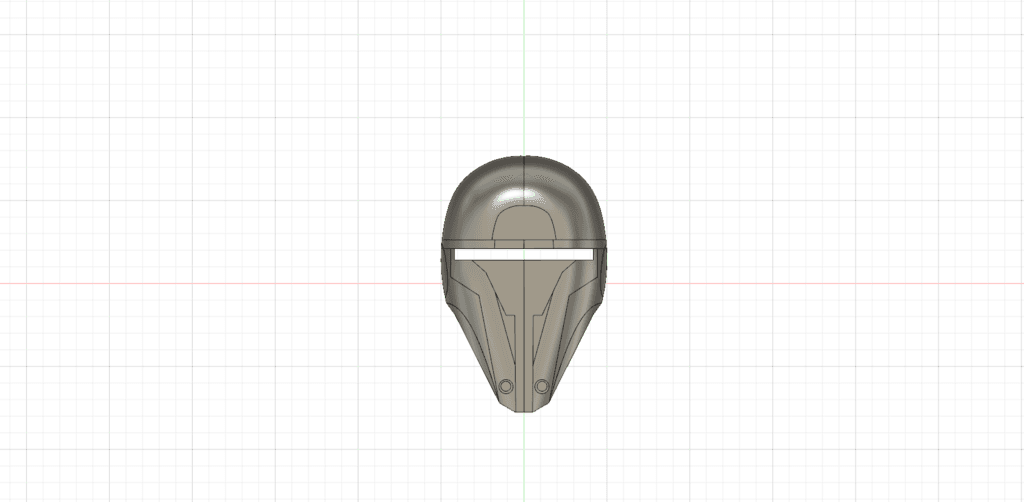 Darth Revan Mask 3d model