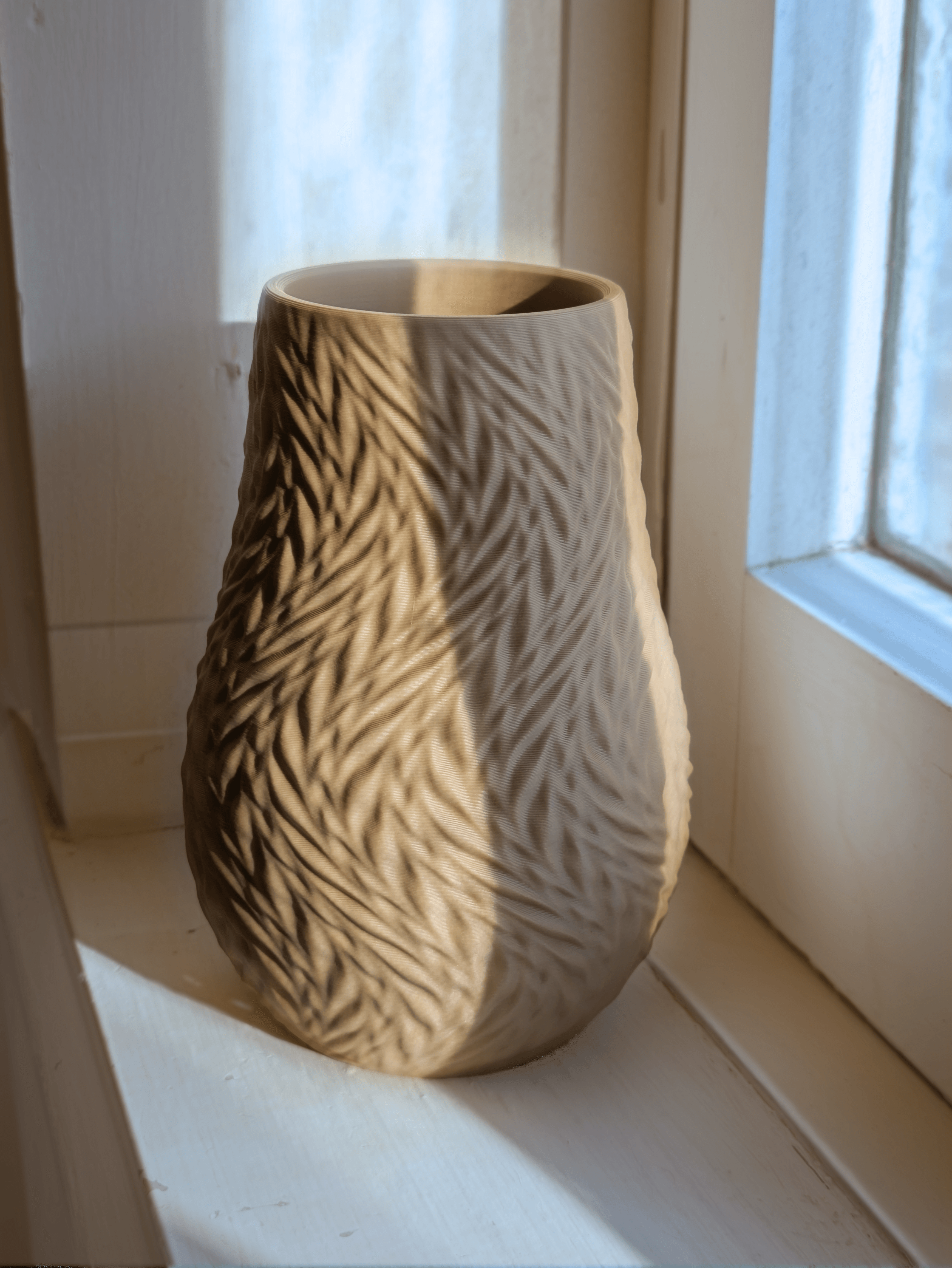 Sitou Vase - Flowing Wheat Vase 3d model