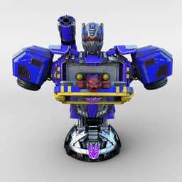 Soundwave Bust 3d model