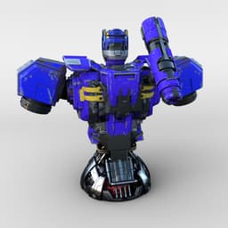 Soundwave Bust 3d model