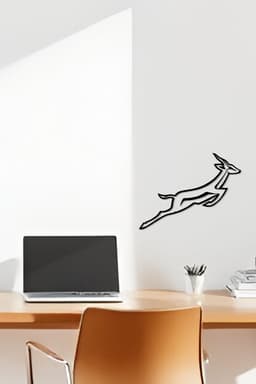 Gazelle Wall Art, Wall Decor, Home Decor 3d model