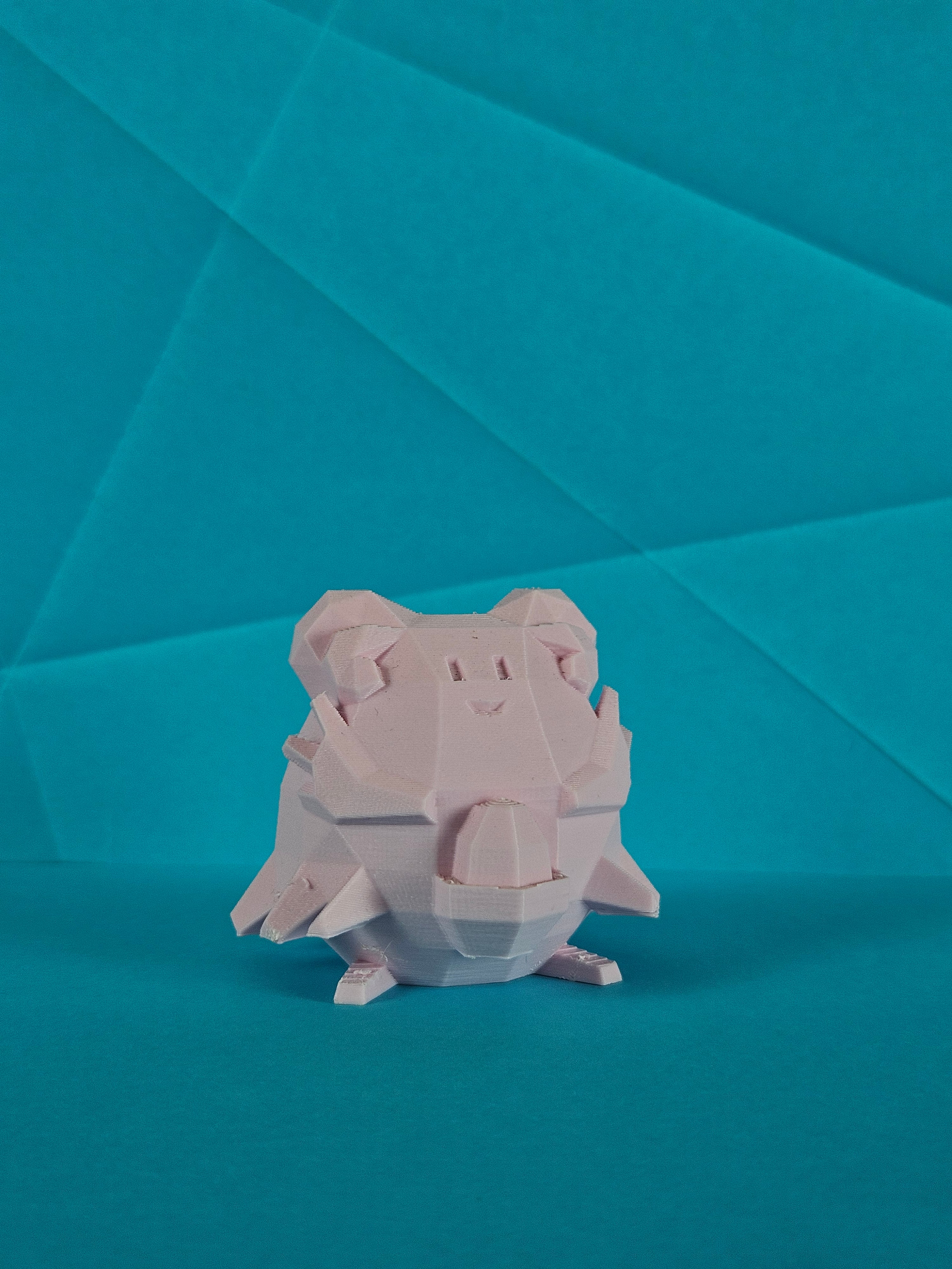 Blissey Low Poly Pokemon 3d model