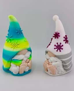 Snowflake Sweater Gnome 3d model