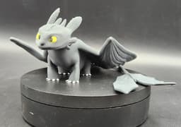 Cute Toothless Bobblehead 3d model
