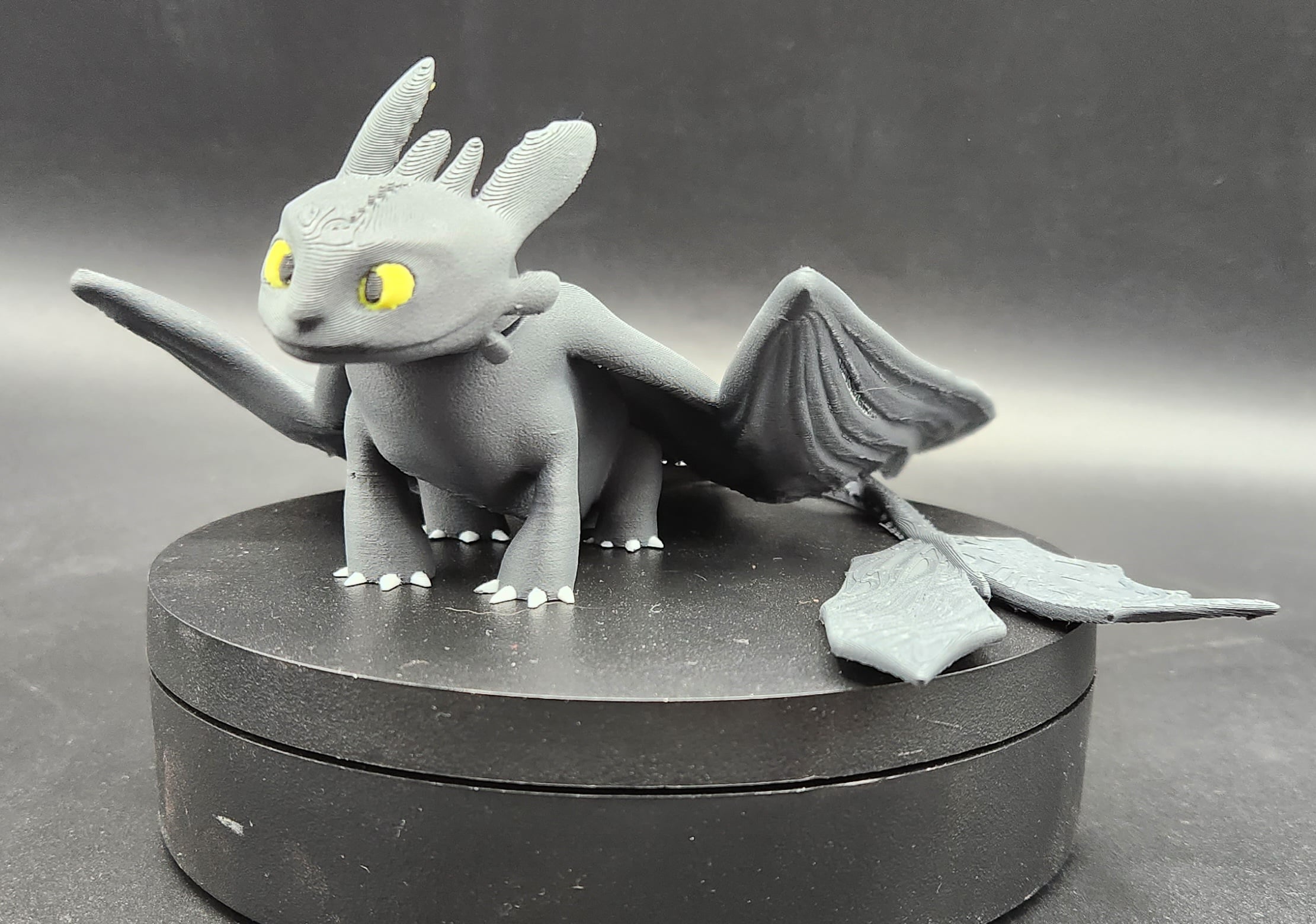 Cute Toothless Bobblehead 3d model