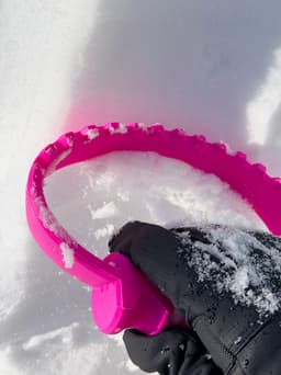 Snow Carving Set of 2 Curved & Flat Snow Trowels 3d model