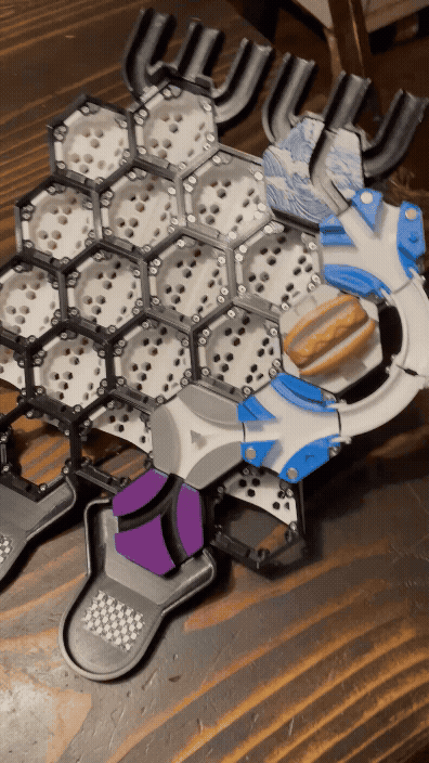 Hextraction Skybridge Tile 3d model